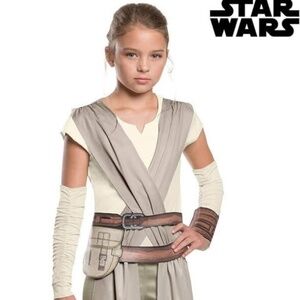 BRAND NEW girl youth star wars rey halloween costume size M 8-10 for 5-7 yrs